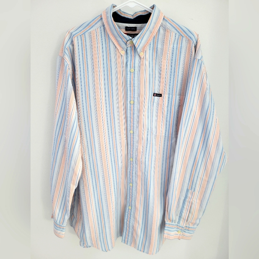 Men's Chaps long sleeve button up XL